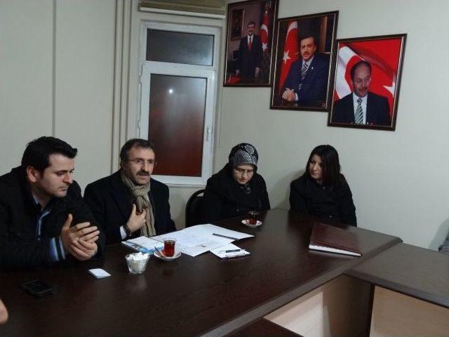 Ak Parti Erzurum Milletvekili Yavilioğlu, Aziziye İlçe Teşkilatını Ziyaret Etti