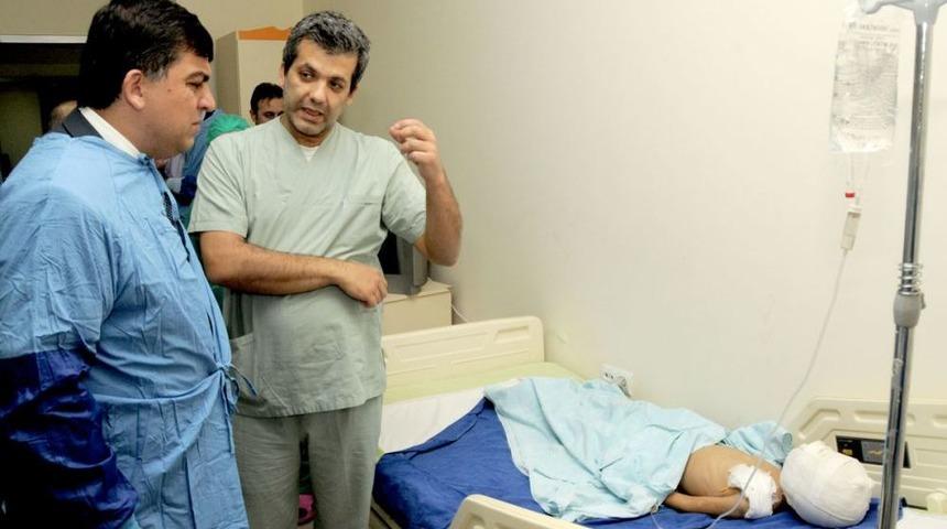 Savaşın En Mağduru &Ccedil;ocuklar, Yanıklarının Iyileşmesini Bekliyor