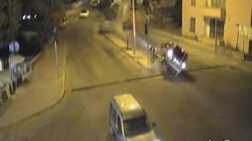 İlgin&ccedil; Kazalar Mobese'ye Yansıdı