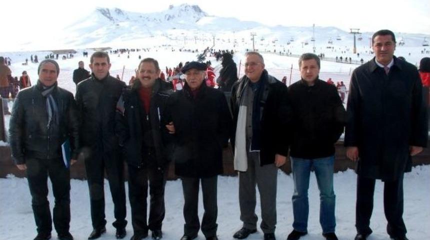 Tkb &Uuml;yeleri Erciyes'i Gezdi