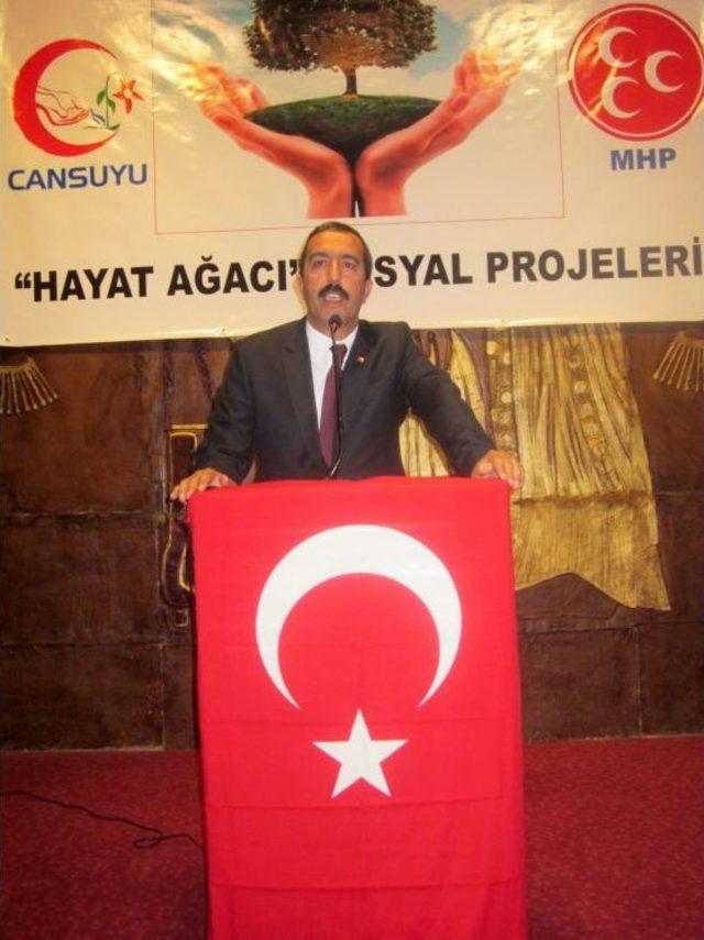 MHP İlçe Başkanı Nedim Can 2014 Projelerini Açıkladı