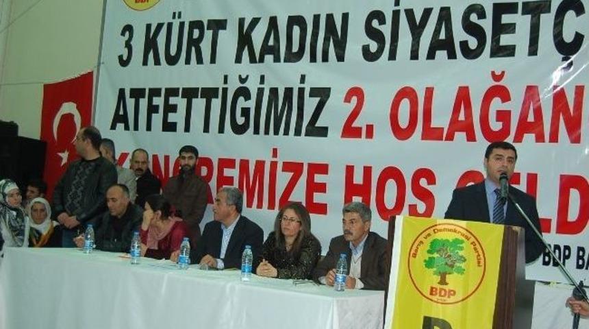 Bdp Genel Başkanı Selahattin Demirtaş Barış S&uuml;recini Değerlendirdi