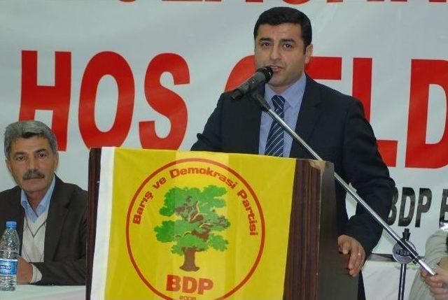 Bdp Genel Başkanı Selahattin Demirtaş Barış S&uuml;recini Değerlendirdi 1