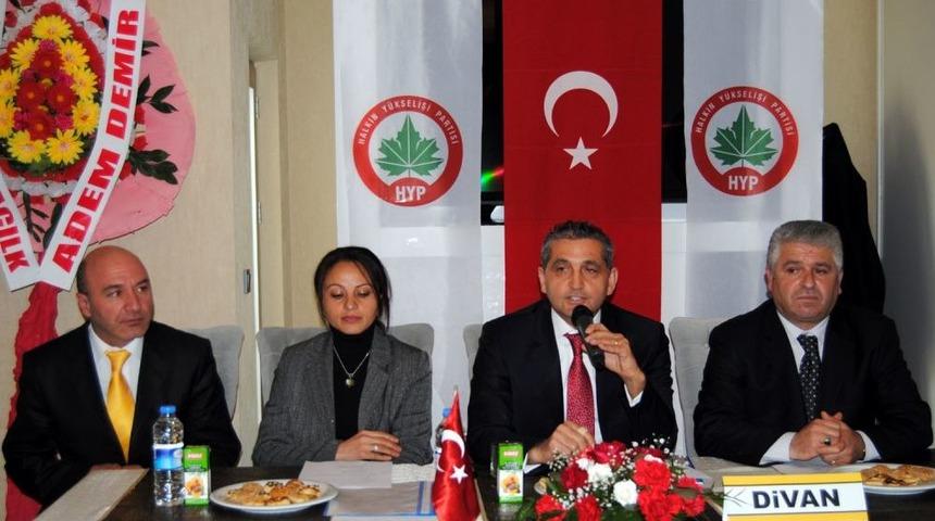 HYP Sivas İl Başkanı Erdem: Yeni Bir Lidere Ihtiya&ccedil; Var, Bu Da Mustafa Sarıg&uuml;l