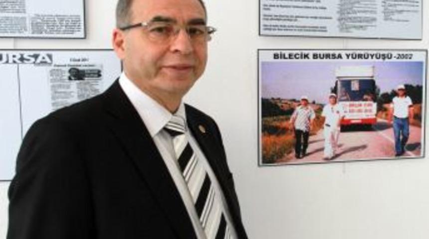 Tren I&ccedil;in Verdiği 16 Yıllık M&uuml;cadelenin Sergisini A&ccedil;tı