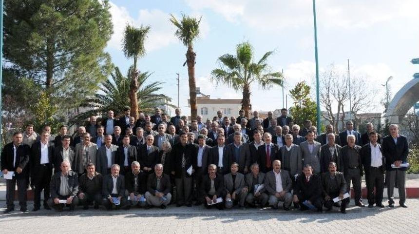 K&ouml;y Muhtarları Başkan Kocamaz&rsquo;la Bir Araya Geldi