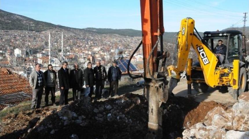 Bucak'ta Kanalizasyon &Ccedil;alışmaları Devam Ediyor