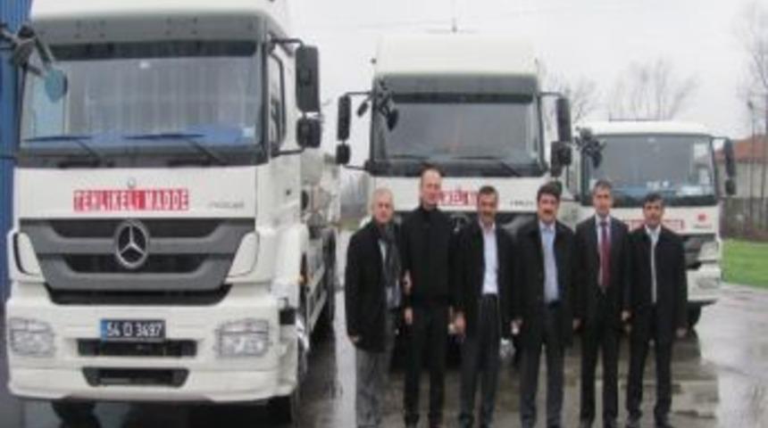 Sakarya B&ouml;lge Tanker Kamyonlarını Yeniledi