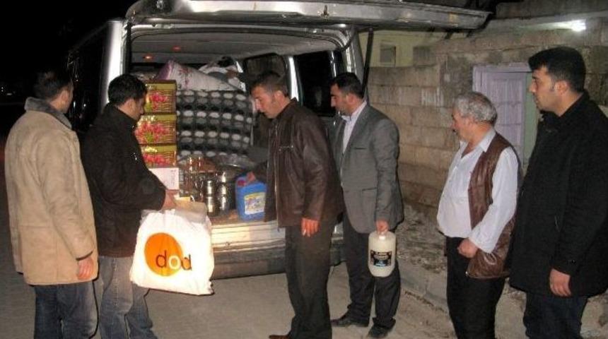 G&uuml;lder'den Suriyeli Aileye Yardım