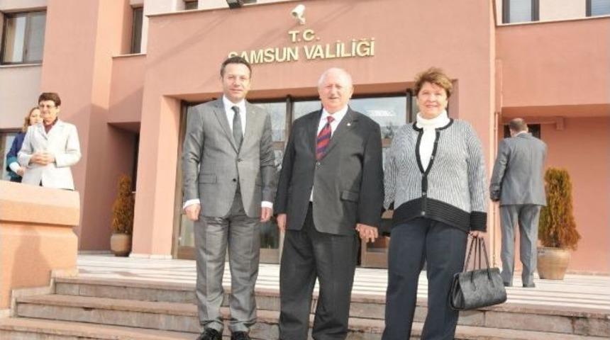 Metin İlyas Aksoy&rsquo;dan Vali Aksoy&rsquo;a Ziyaret