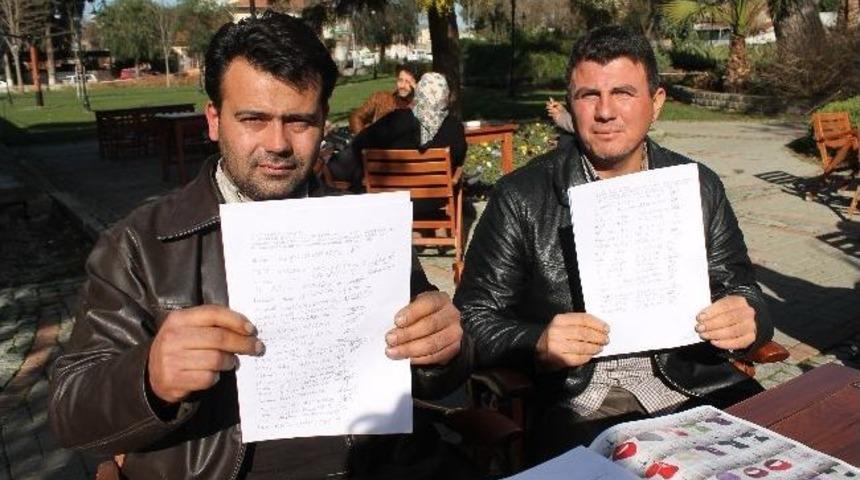 (&ouml;zel Haber) Barut&ccedil;u K&ouml;y&uuml; Halkının Arazi İsyanı
