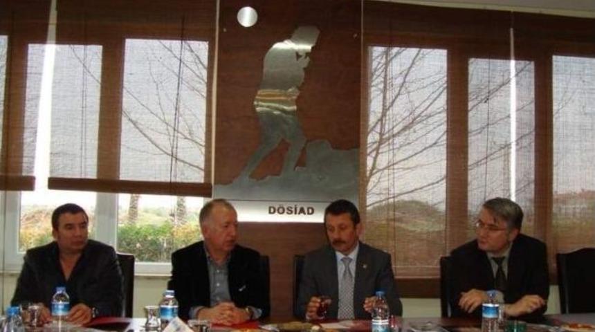 Mak&uuml; Rekt&ouml;r&uuml; Saatcı, D&ouml;siad &Uuml;yeleri İle Bir Araya Geldi