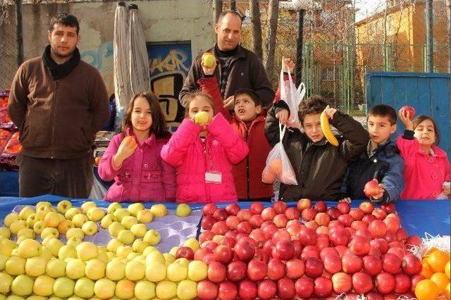 Çankayalı Çocuklar Pazara Alışverişe Çıktı