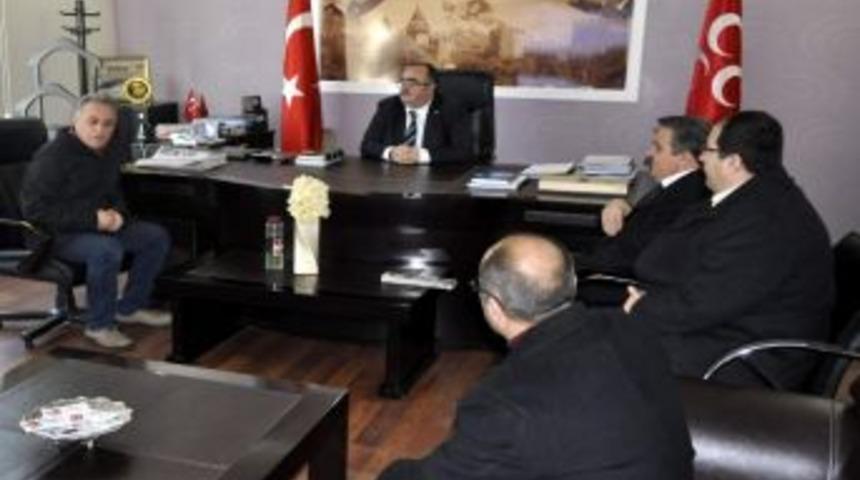 Harb-iş&rsquo;ten Mhp'ye Ziyaret