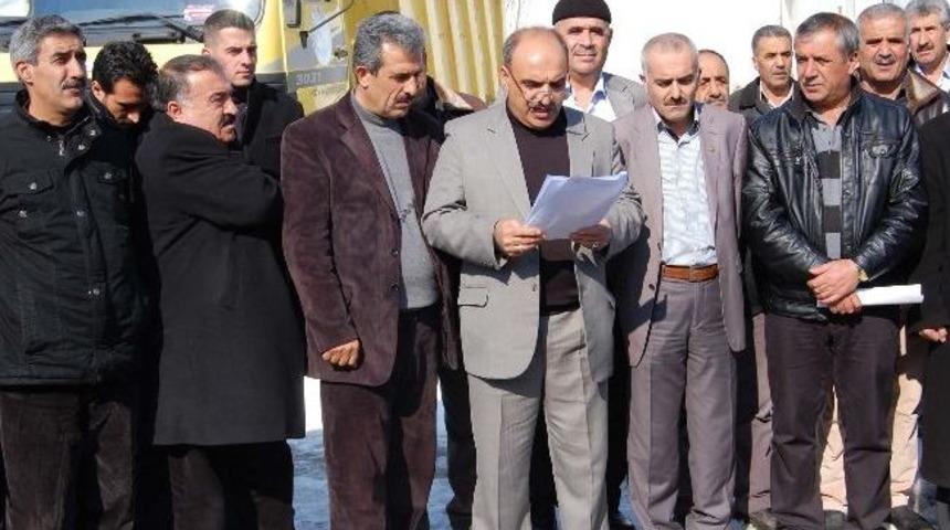 Karayolları Ve &Ouml;zel İdare Personelinden Ortak A&ccedil;ıklama