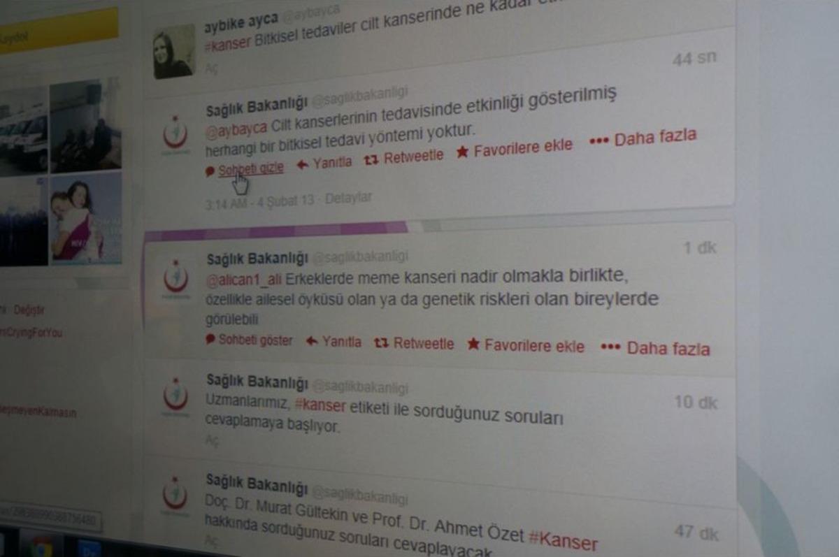 T&uuml;rkiye'de Kanserle Yaşayan 500 Bin Hasta Var