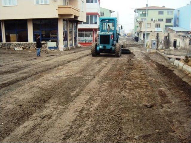 Tuzluca Belediyesi’nden Yol Yapım Çalışması