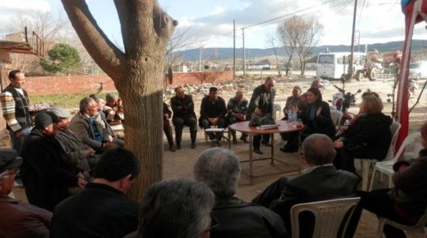 Milletvekili &Ouml;z, Sarıg&ouml;l'de K&ouml;yleri Ziyaret Etti