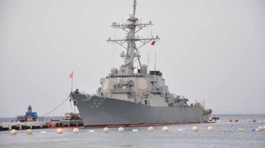 Amerikan F&uuml;ze Muhribi Kuşadası&rsquo;nda