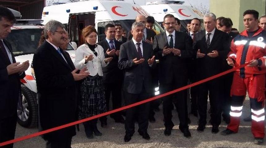 Kırıkkale&rsquo;ye Sağlık Bakanlığından 4 Ambulans