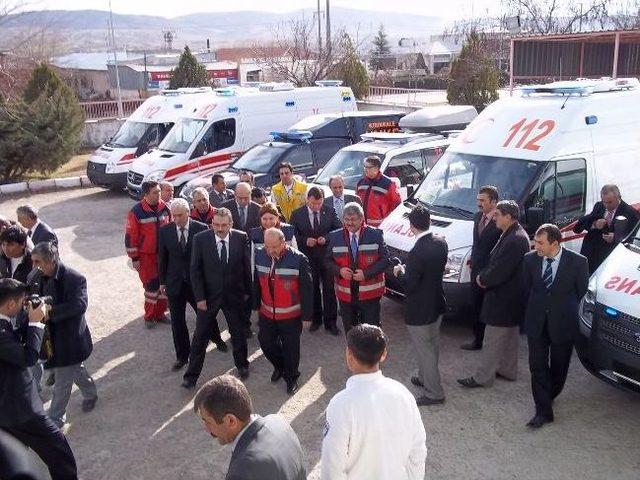 Kırıkkale’ye Sağlık Bakanlığından 4 Ambulans 1