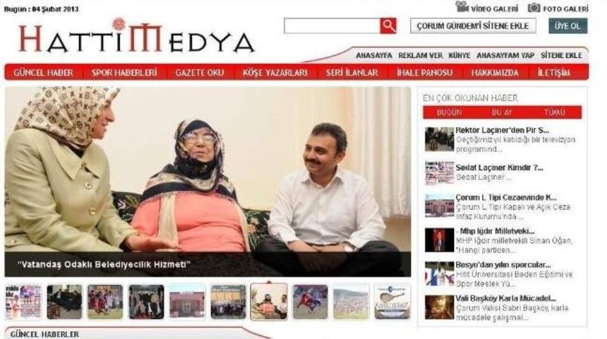 &Ccedil;orum&rsquo;a Yeni Bir Haber Portalı