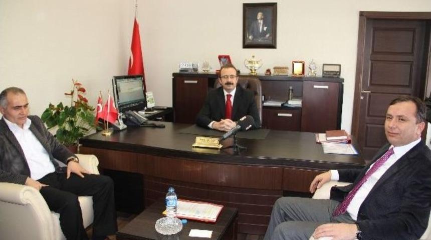 Ak Parti&rsquo;den &Ccedil;orum İl &Ouml;zel İdaresi&rsquo;ne Ziyaret