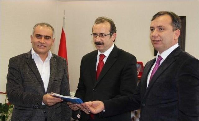 Ak Parti&rsquo;den &Ccedil;orum İl &Ouml;zel İdaresi&rsquo;ne Ziyaret 1