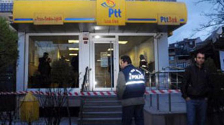 Sultangazi'de PTT soygunu