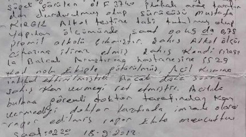 Ehliyetine El Konulunca Şof&ouml;r Tuttu