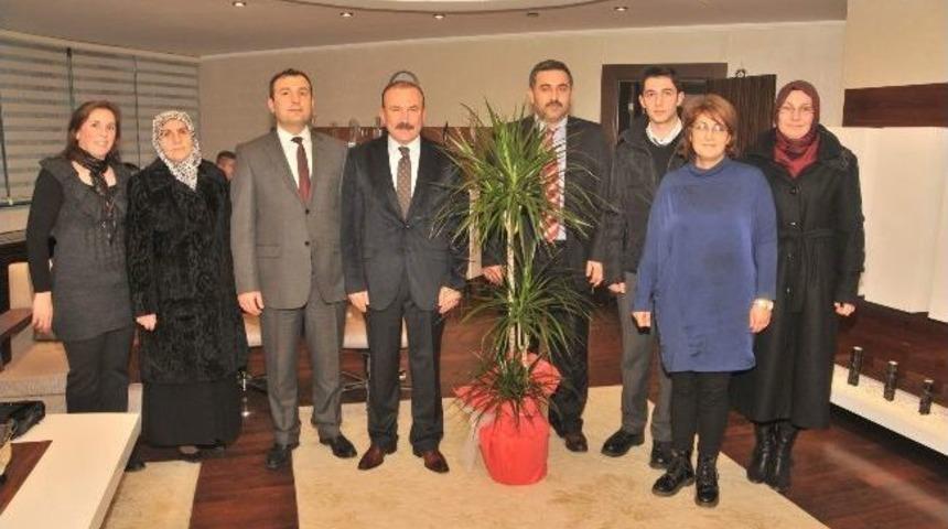 Başkan Doğan Ziyaret&ccedil;ilerini Ağırladı