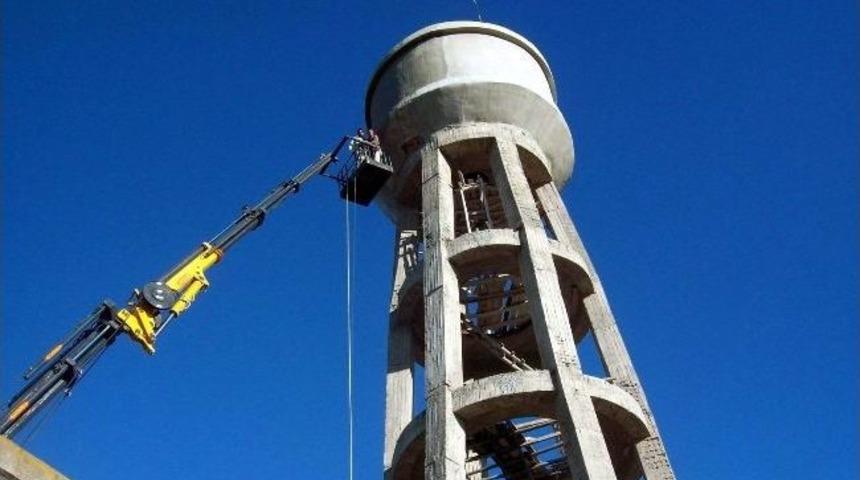 Emirhacılı K&ouml;y&uuml;&rsquo;ne 100 Ton Kapasiteli Su Deposu Yapıldı