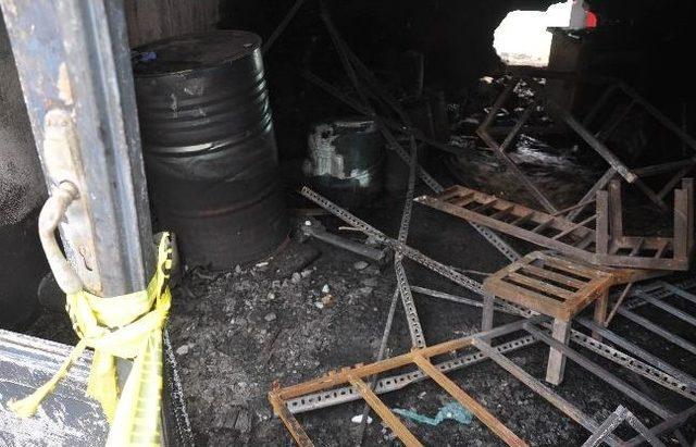 Yangın Deposundaki Detaylar Ortaya &Ccedil;ıktı 1