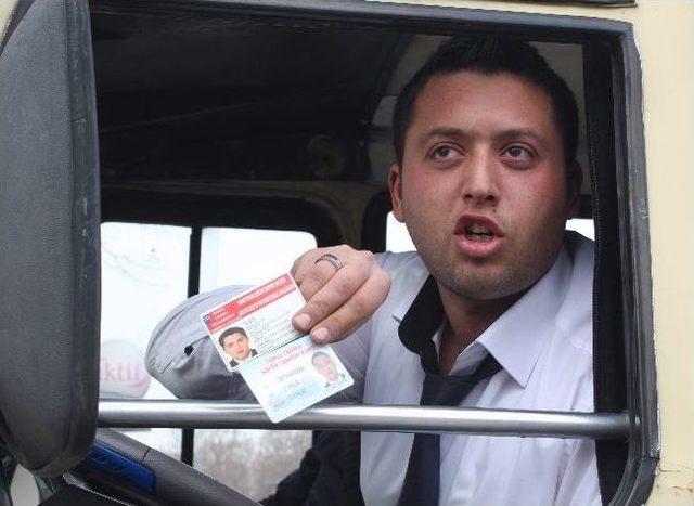 Gaziantep te Toplu Taşıma Şof&ouml;rlerine &Ouml;rnek Uygulama 1