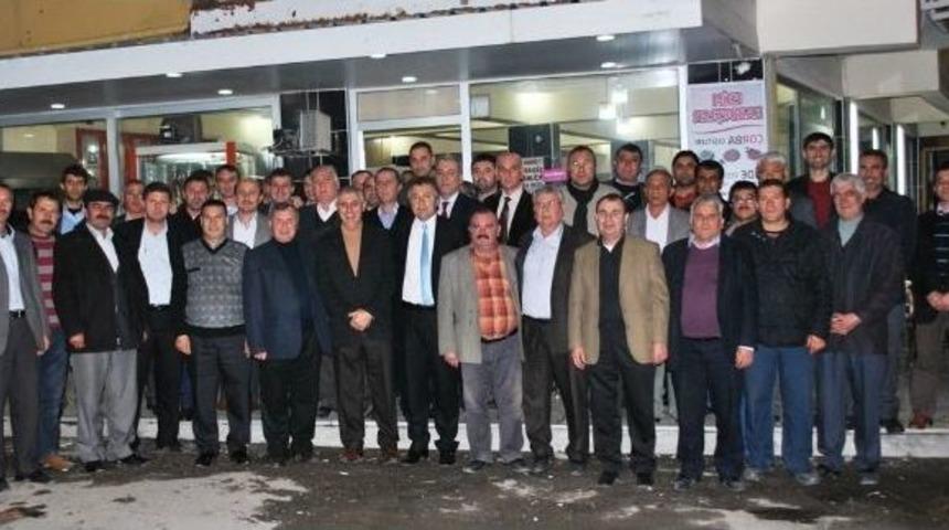 Stso Adayı Y&uuml;ksel, Selendili &Uuml;yelerle Buluştu