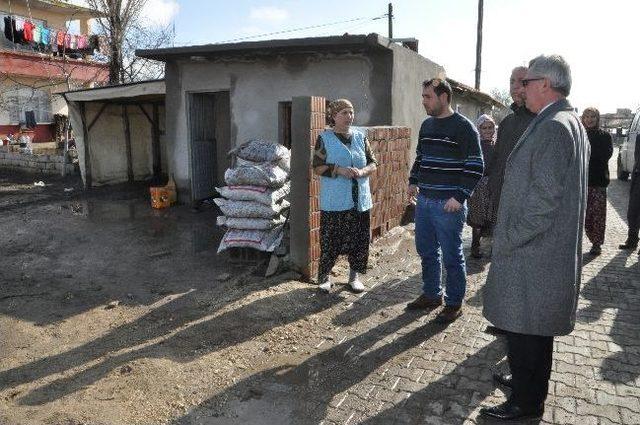 Başkan Çağlayan; “ Yaraları Hızlı Bir Şekilde Sarıyoruz”