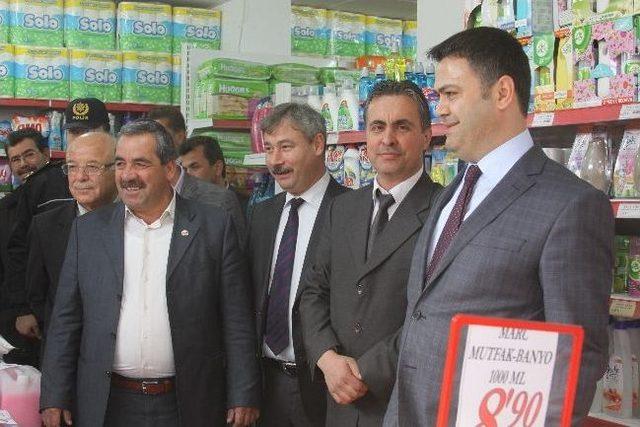 Saruhanlı da &Ouml;nc&uuml; Gıda&rsquo;ya G&ouml;rkemli A&ccedil;ılış 1