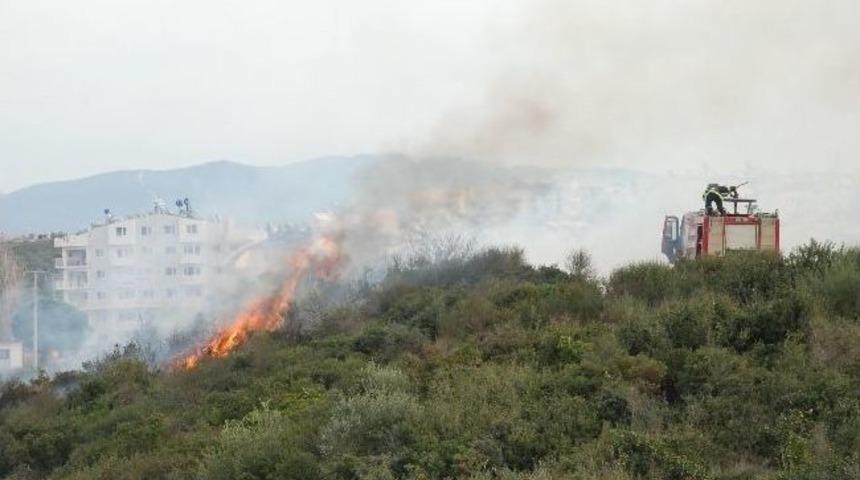 Didim&rsquo;de Makilik Yangını Korkuttu