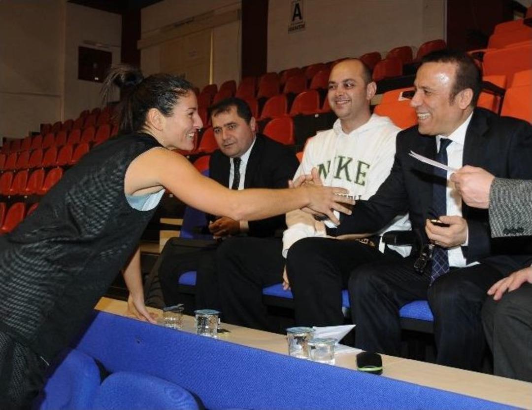 Canik Belediyespor'a Başkan Morali