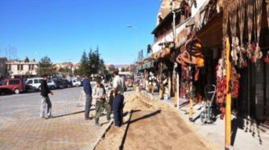 G&ouml;reme&rsquo;de &Ccedil;evre D&uuml;zenleme &Ccedil;alışmaları