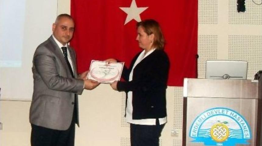 Erdemli Devlet Hastanesi&rsquo;nde Kalite &Ccedil;alıştayı