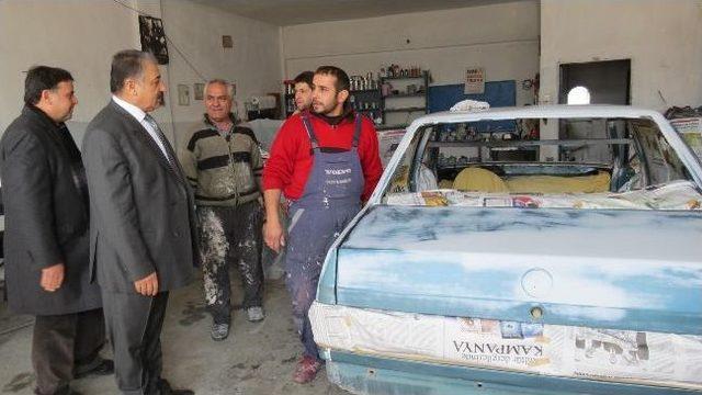 Mesob Başkanı Keskin den &Ouml;zsan Sanayi Sitesi ne Ziyaret 1