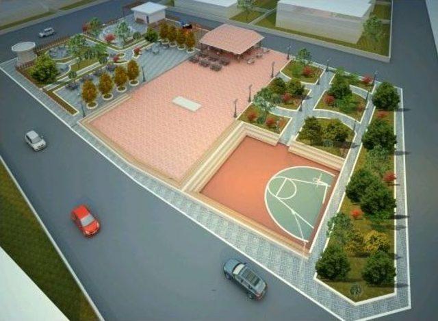 Yenice’de Eski Park Ve Halı Saha Yenilendi 2