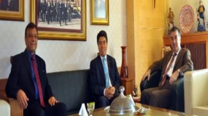 Aydınlı Vali'den Aydın Valisi Kerem Al'a Ziyaret