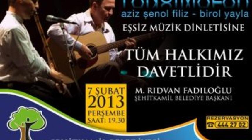 Şehitkamil Belediyesi&rsquo;nden Gazilik Onuruna Muhteşem Konser