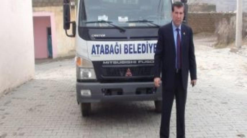 Atabağı Belde Belediyesi 23 Yıl Aradan Sonra İlk Defa &Ccedil;&ouml;p Kamyonuna Kavuştu