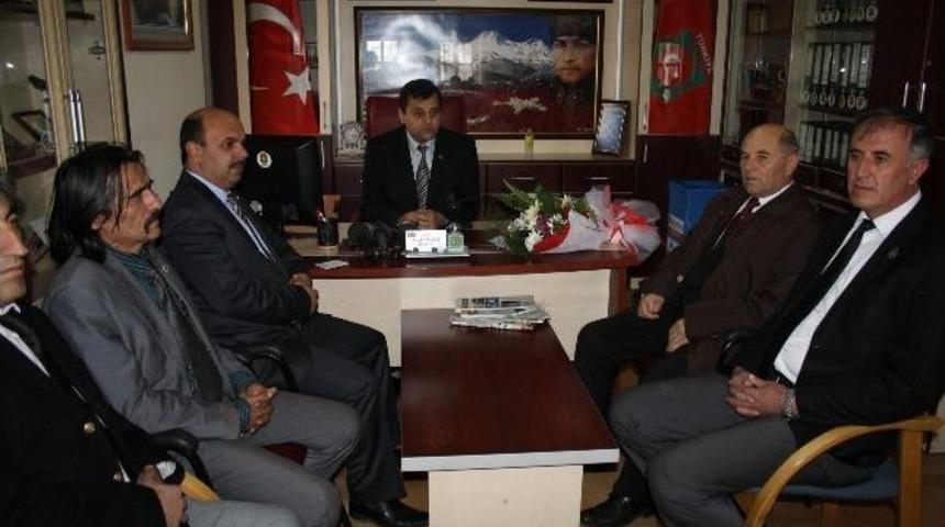 Bbp T&uuml;rkiye Harp Mal&uuml;l&uuml; Gazi Şehit Dul Ve Yetimleri Derneği'ni Ziyaret Etti