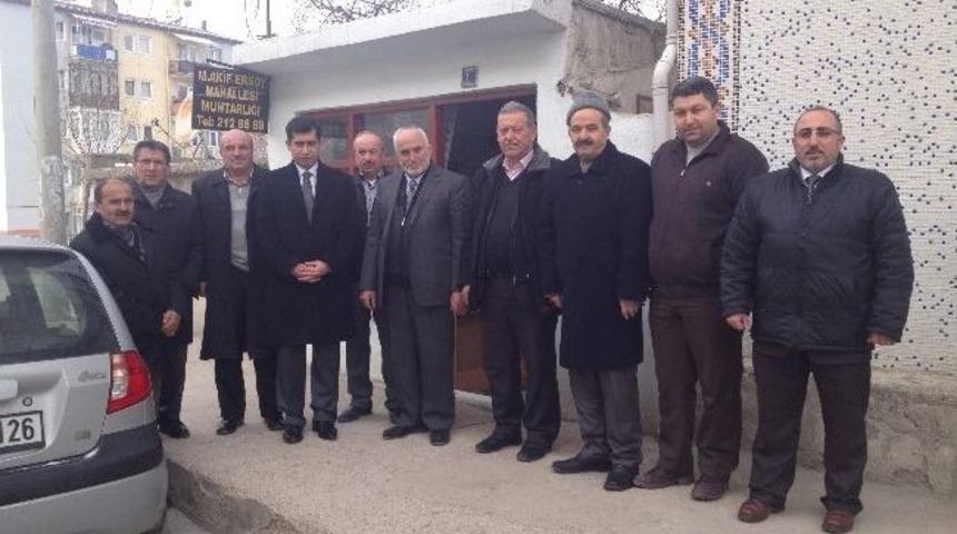 &Ouml;zt&uuml;rk, Mahalle Muhtarlarının Sorunlarını Dinledi