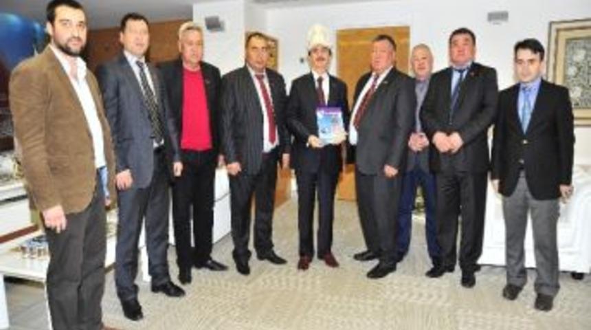 Kırgızistan Milletvekillerinden Başkan Keskin&rsquo;e Ziyaret