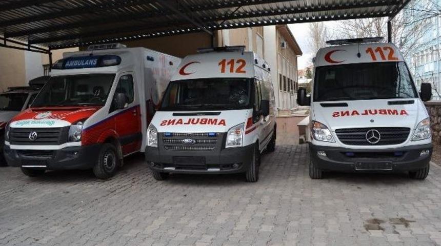 Niğde 112&rsquo;ye 3 Yeni Ambulans